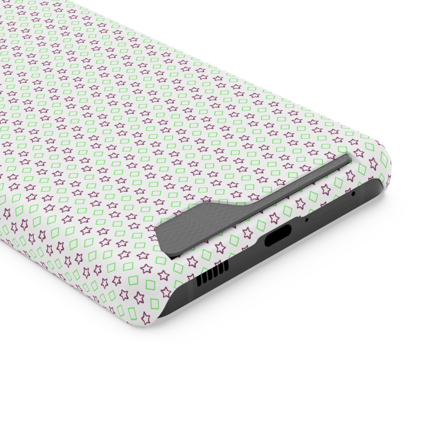 Neon Card Holder Phone Case with MagSafe - Impact-Resistant