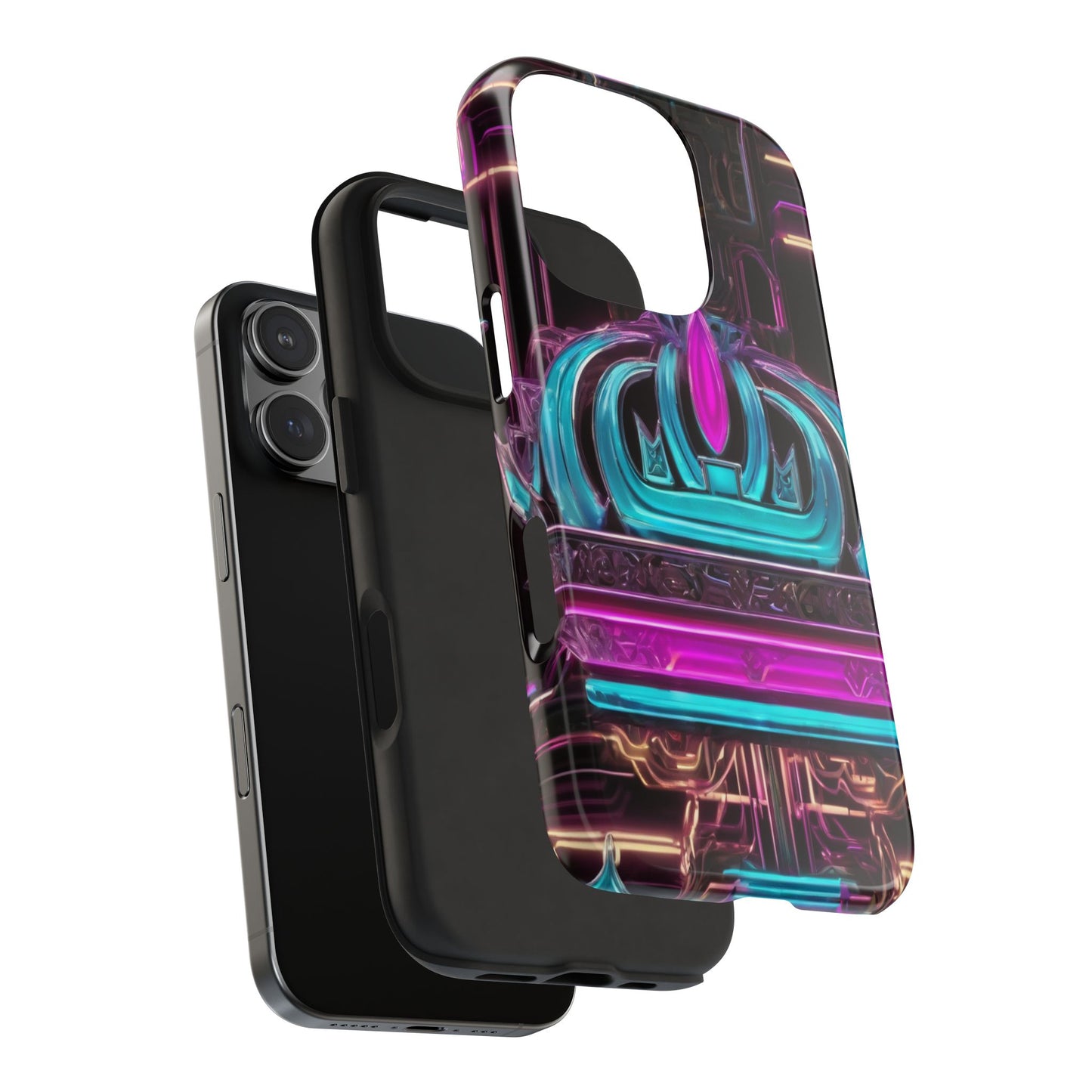 Tough Phone Case - Shockproof TPU & PC Shell, Glossy Finish