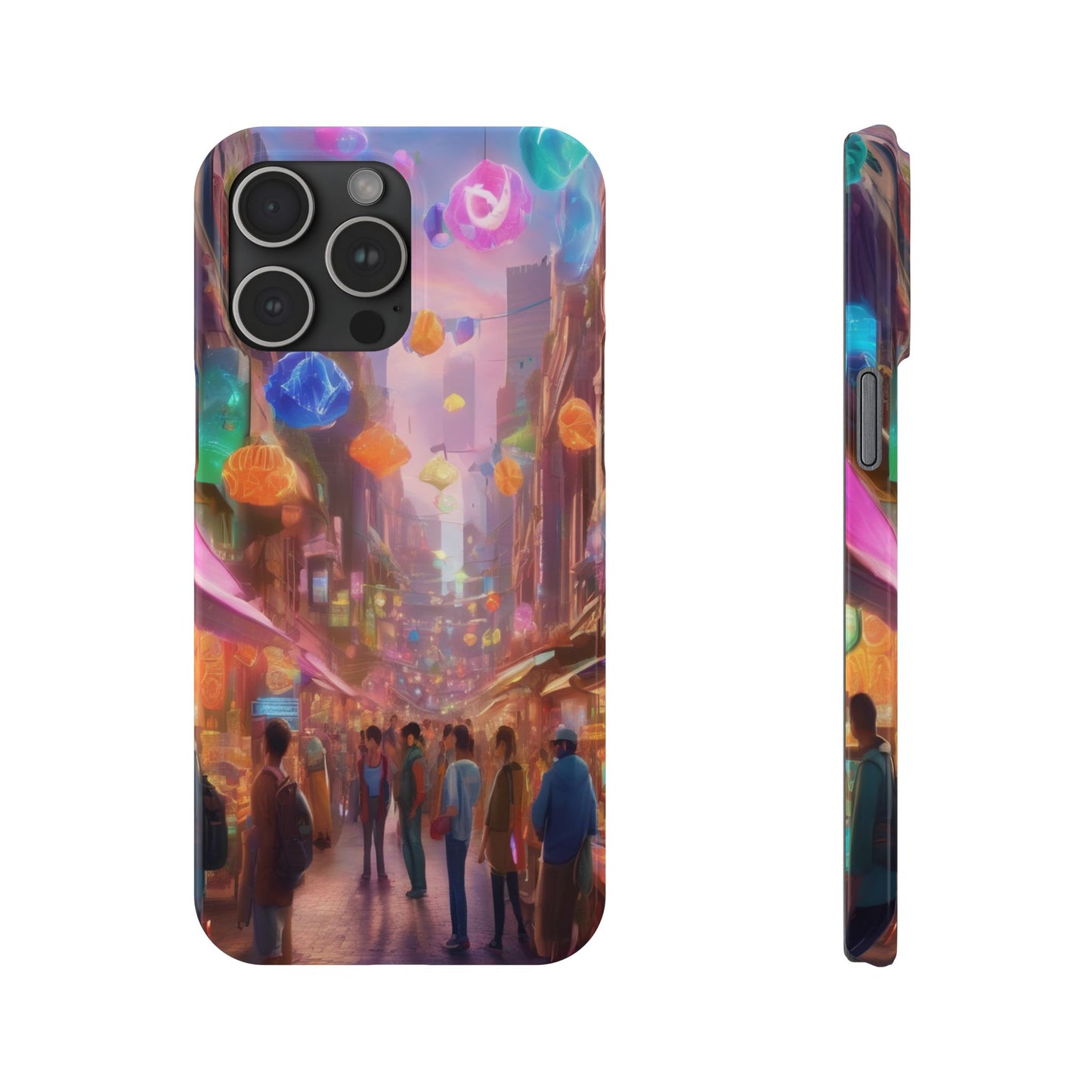 Ultra-Slim Glossy iPhone 16 Phone Case