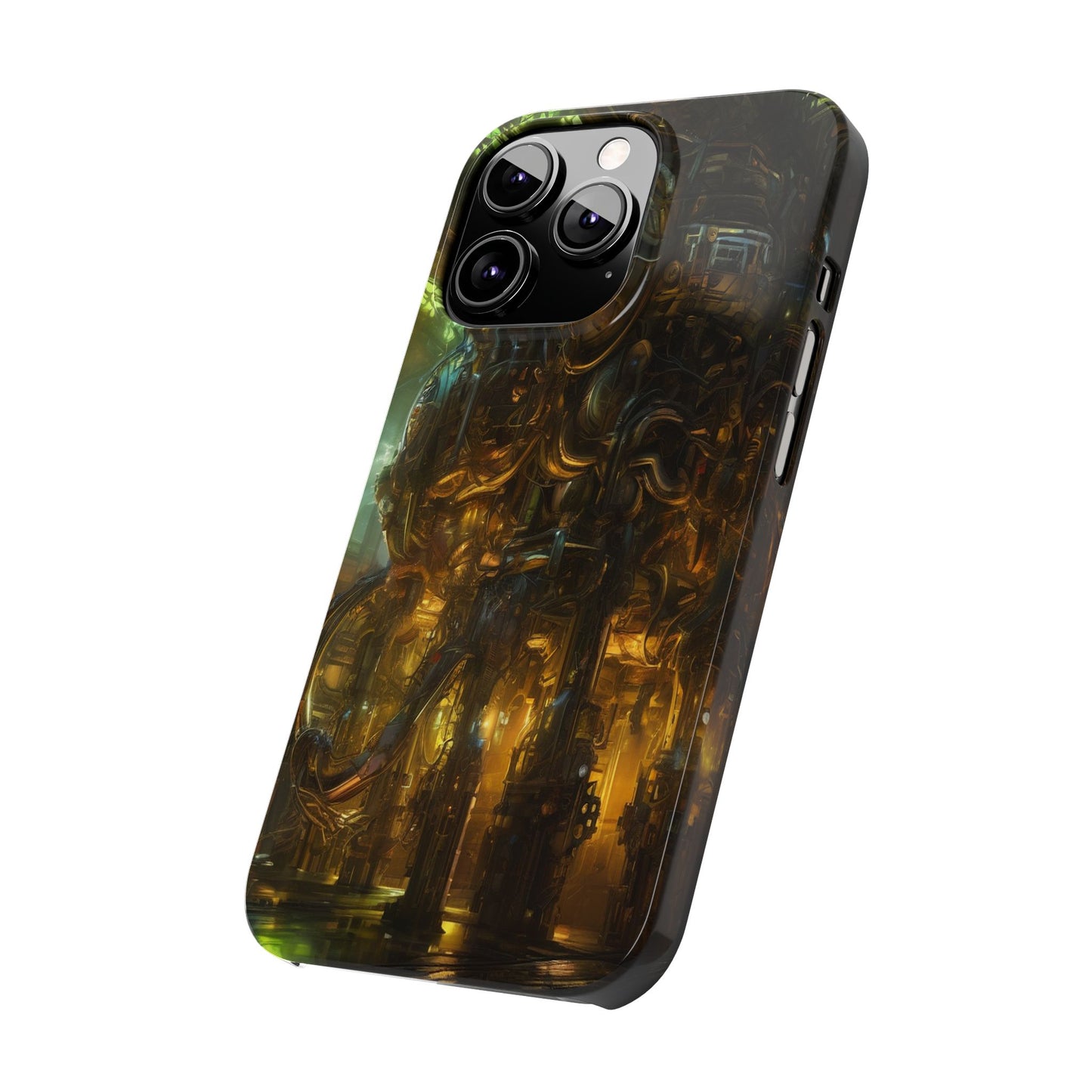 Slim Phone Case for iPhone 16 - Glossy Ultra-Thin Polycarbonate