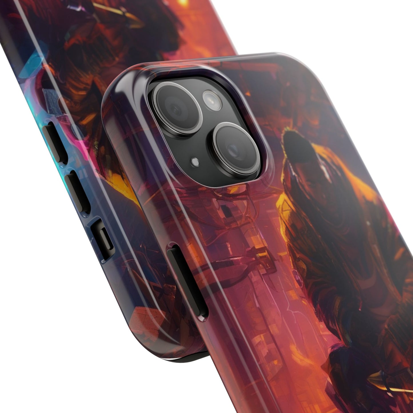 Tough Phone Case - Shockproof TPU & PC Shell for iPhone & Samsung