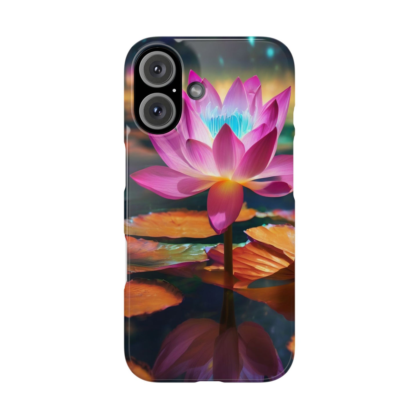 Slim Glossy Polycarbonate Phone Case for iPhone 16