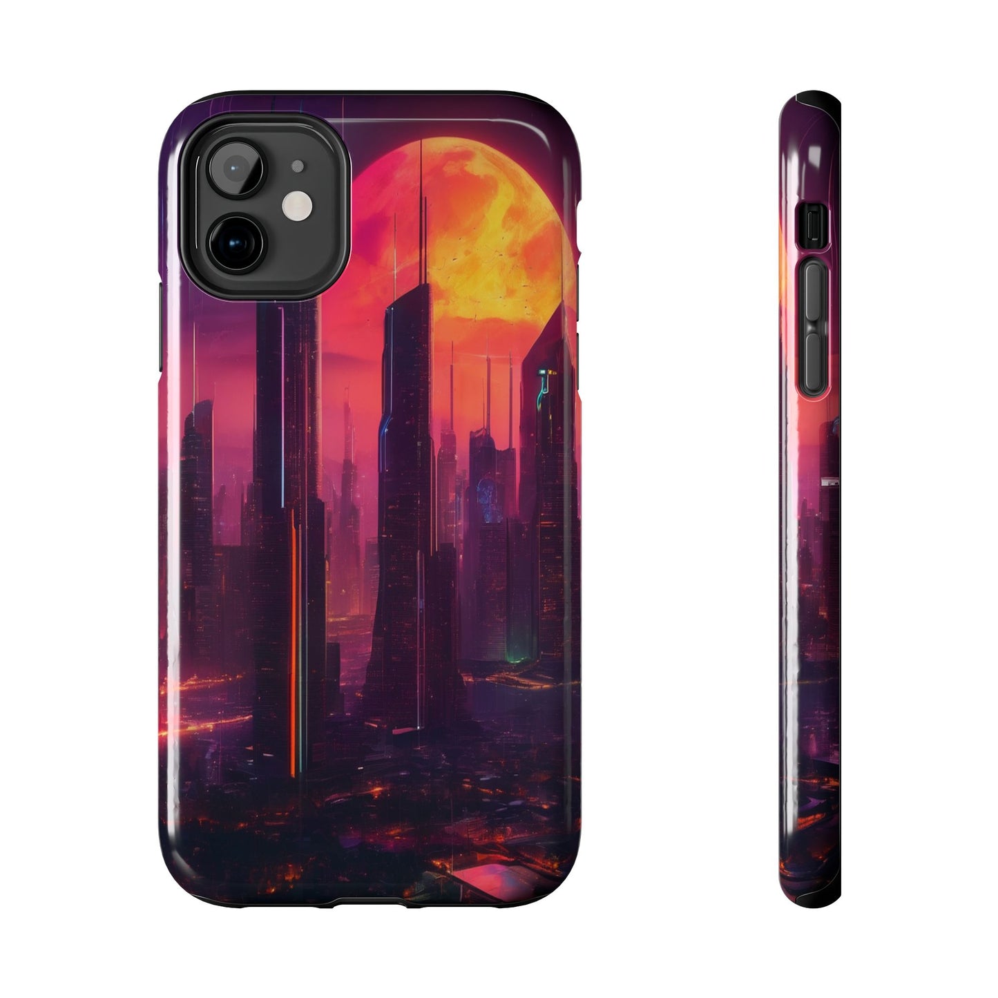 Tough Phone Case: Shockproof 2-Piece TPU/PC Shell