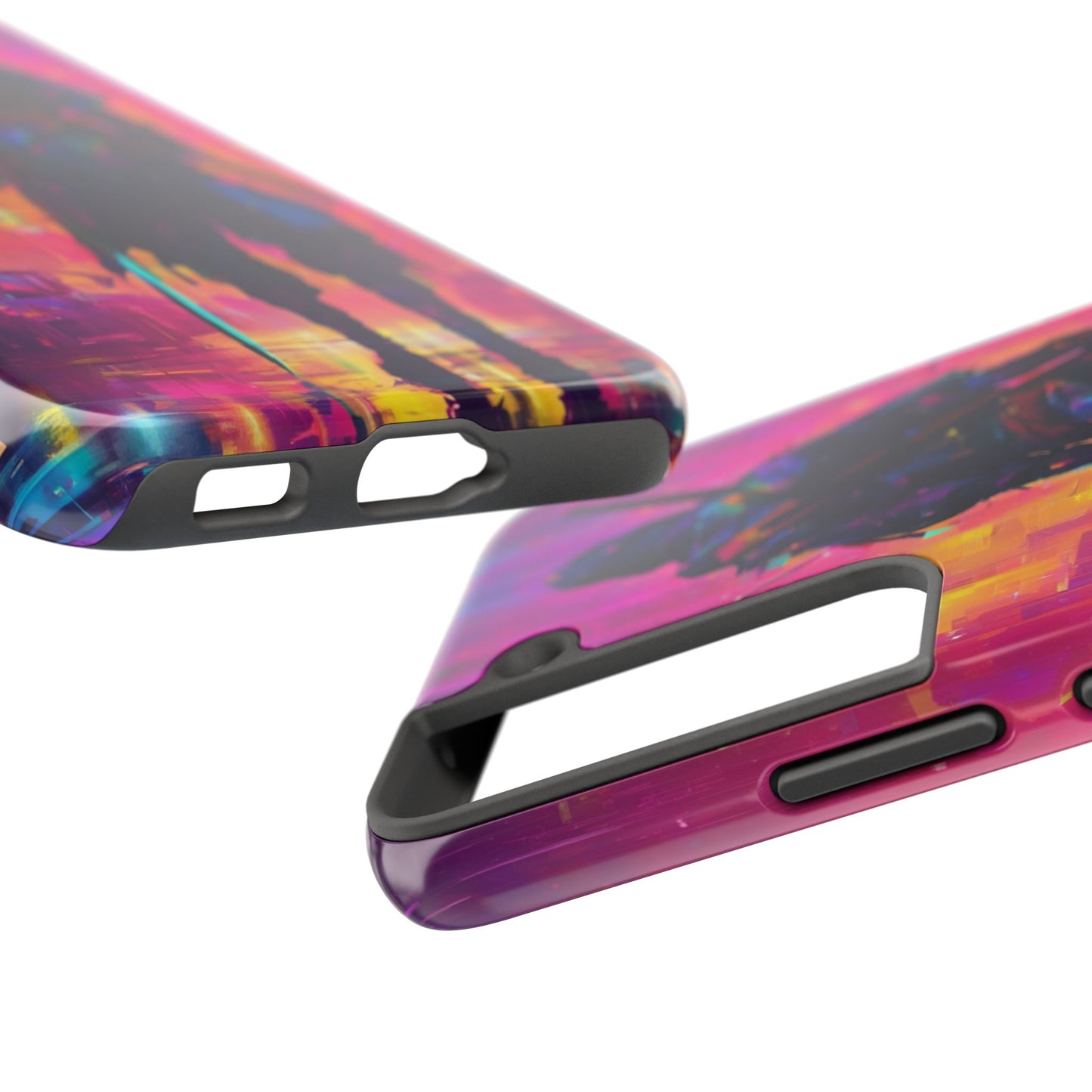 Rugged Phone Case - Impact-Resistant TPU/PC, iPhone & Samsung