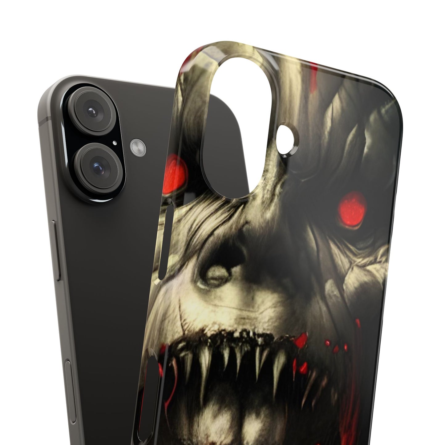 Slim Phone Case - Glossy Lexan PC, Ultra-Thin, Wireless Charging