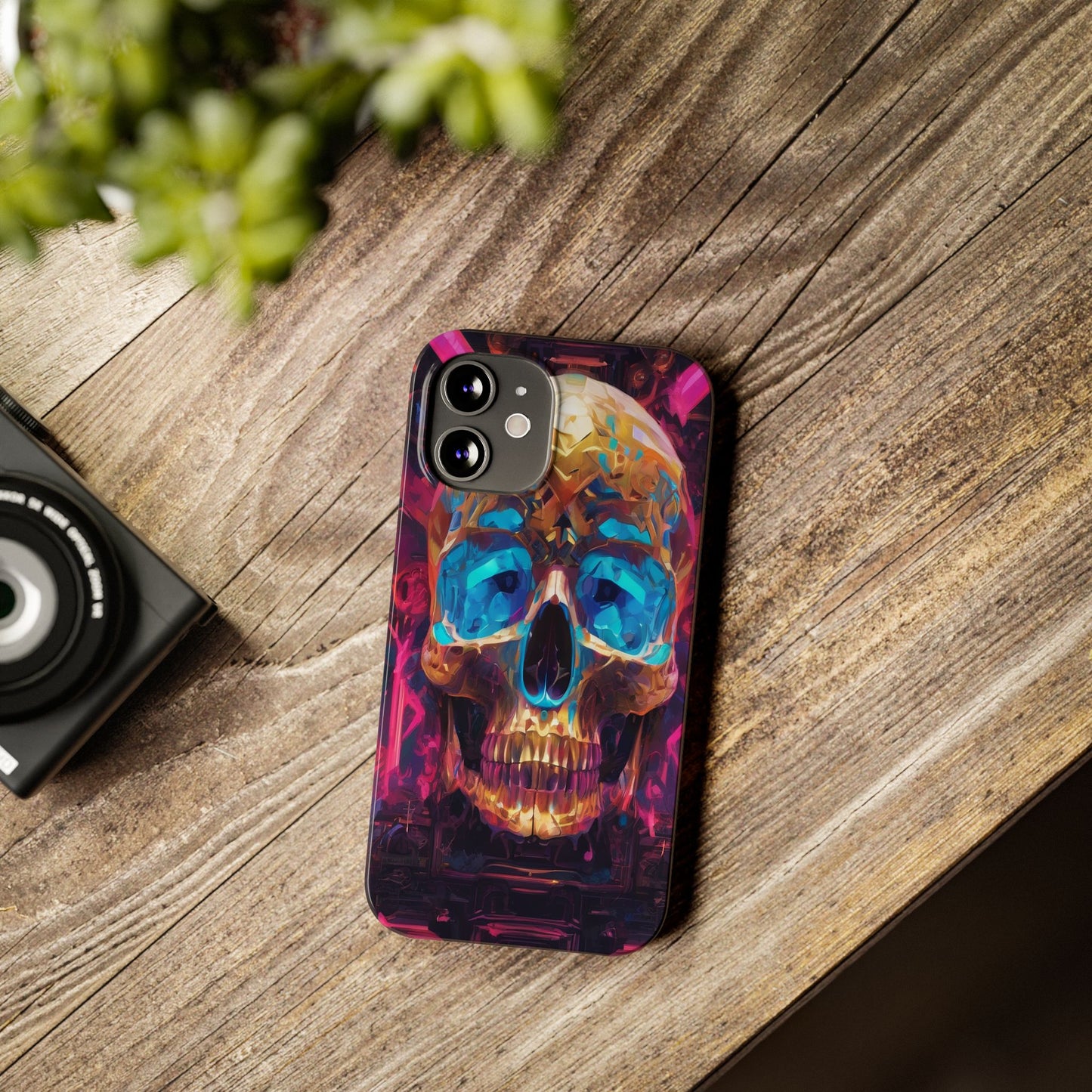 Slim Phone Case for iPhone 16 – Glossy Lexan Shield