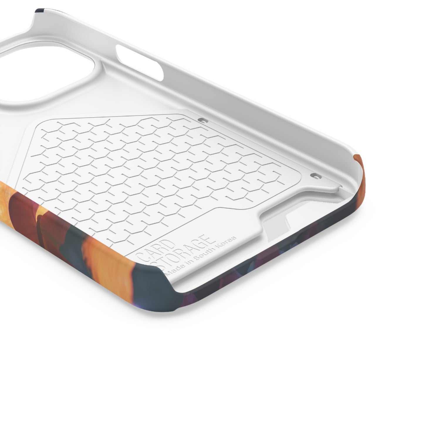 Neon Phone Case with Card Holder - MagSafe & Card Storage
