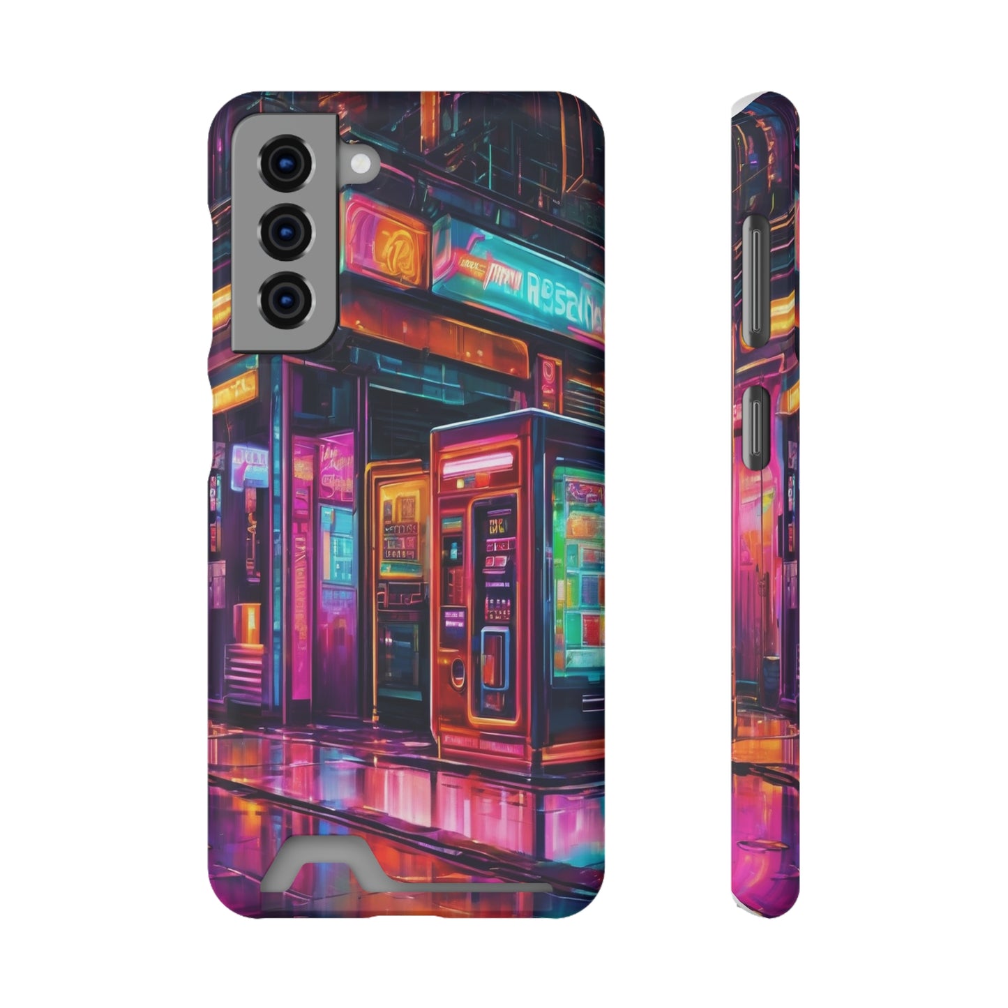 Phone Case with Card Holder - MagSafe, Polycarbonate, Glossy/Matte