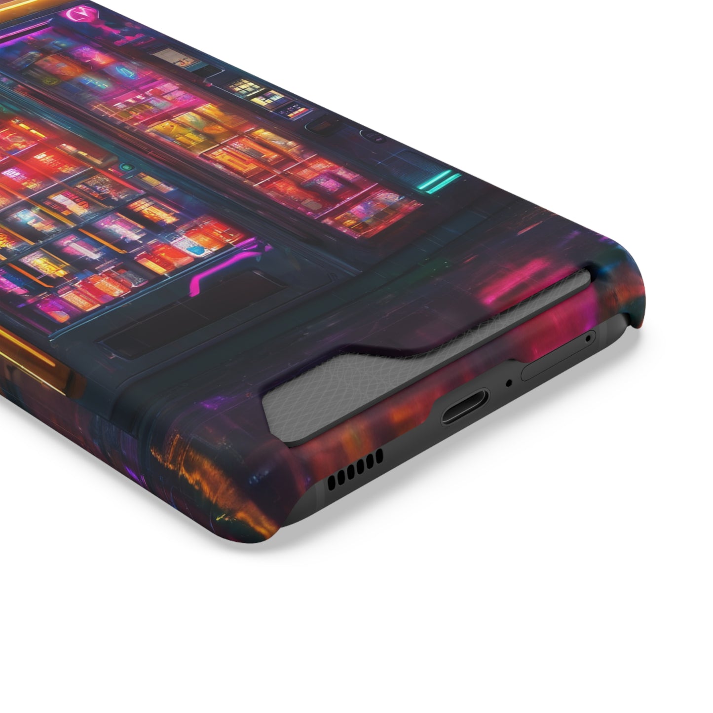 Phone Case with Card Holder - Impact-Resistant Polycarbonate, MagSafe