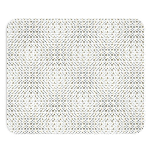 Neon Aesthetic Mouse Pad - Personalized, Non-Slip Neoprene Desk Decor
