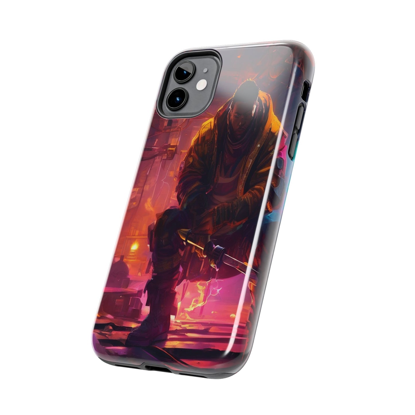 Tough Phone Case - Shockproof TPU & PC Shell for iPhone & Samsung