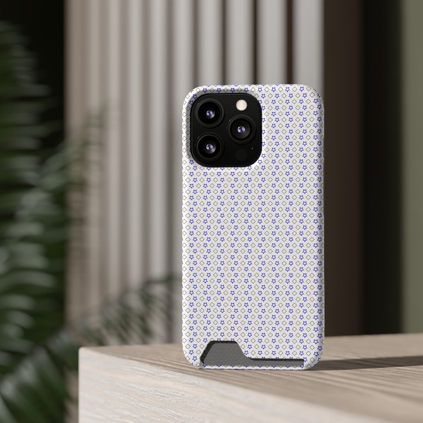 Phone Case with Card Holder – Clear Polycarbonate