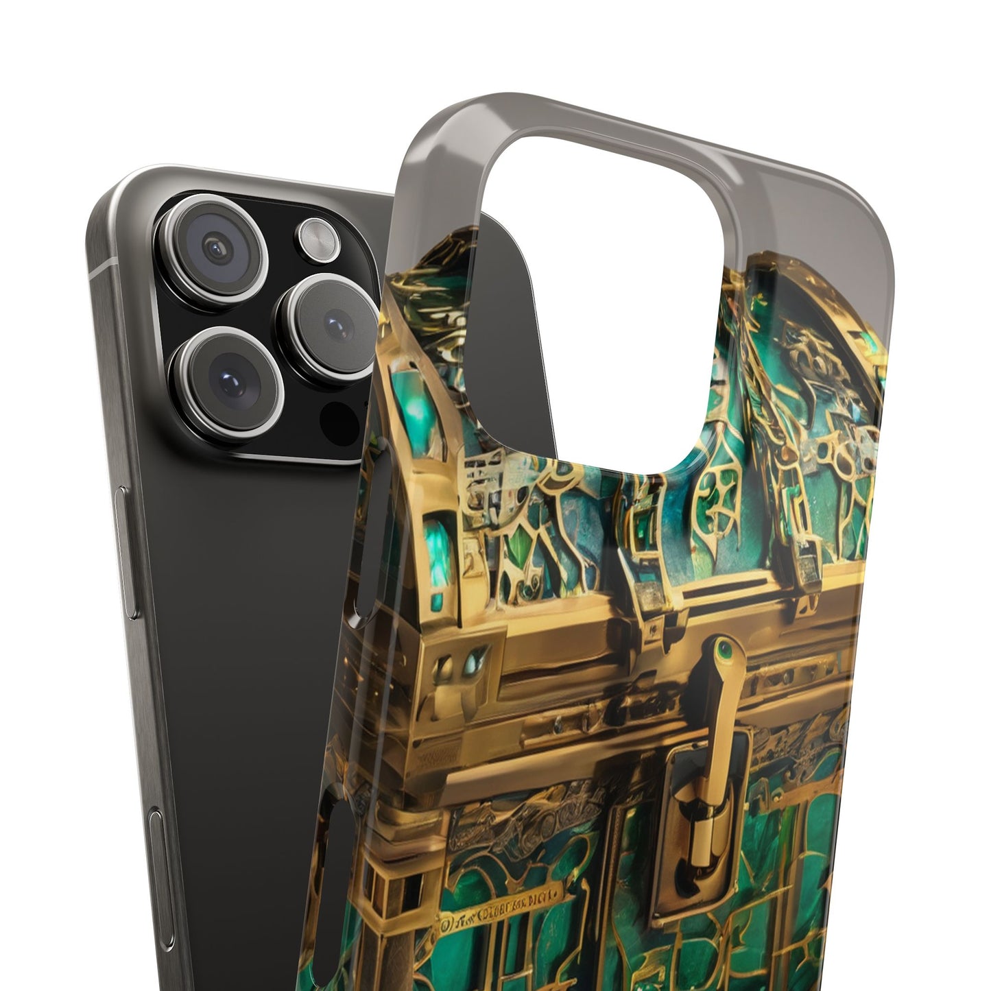 iPhone 16 Slim Phone Case: Glossy Lexan, Ultra-Slim