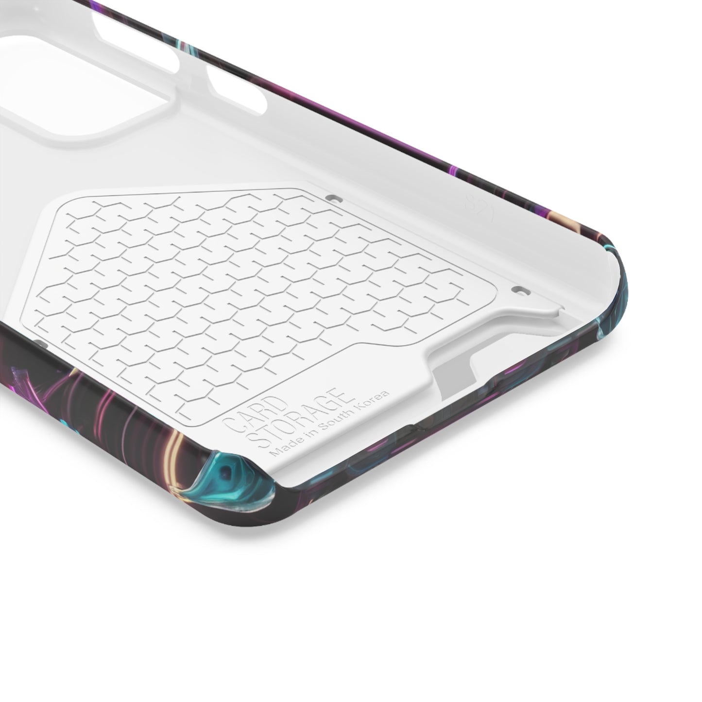 Neon Card Holder Phone Case - MagSafe Compatible