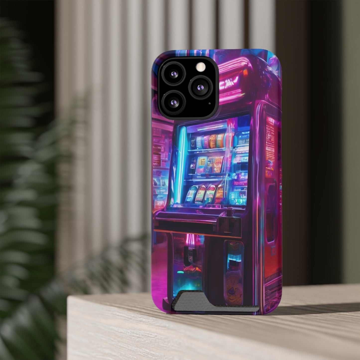 Phone Case with Card Holder – Glossy/Matte Polycarbonate