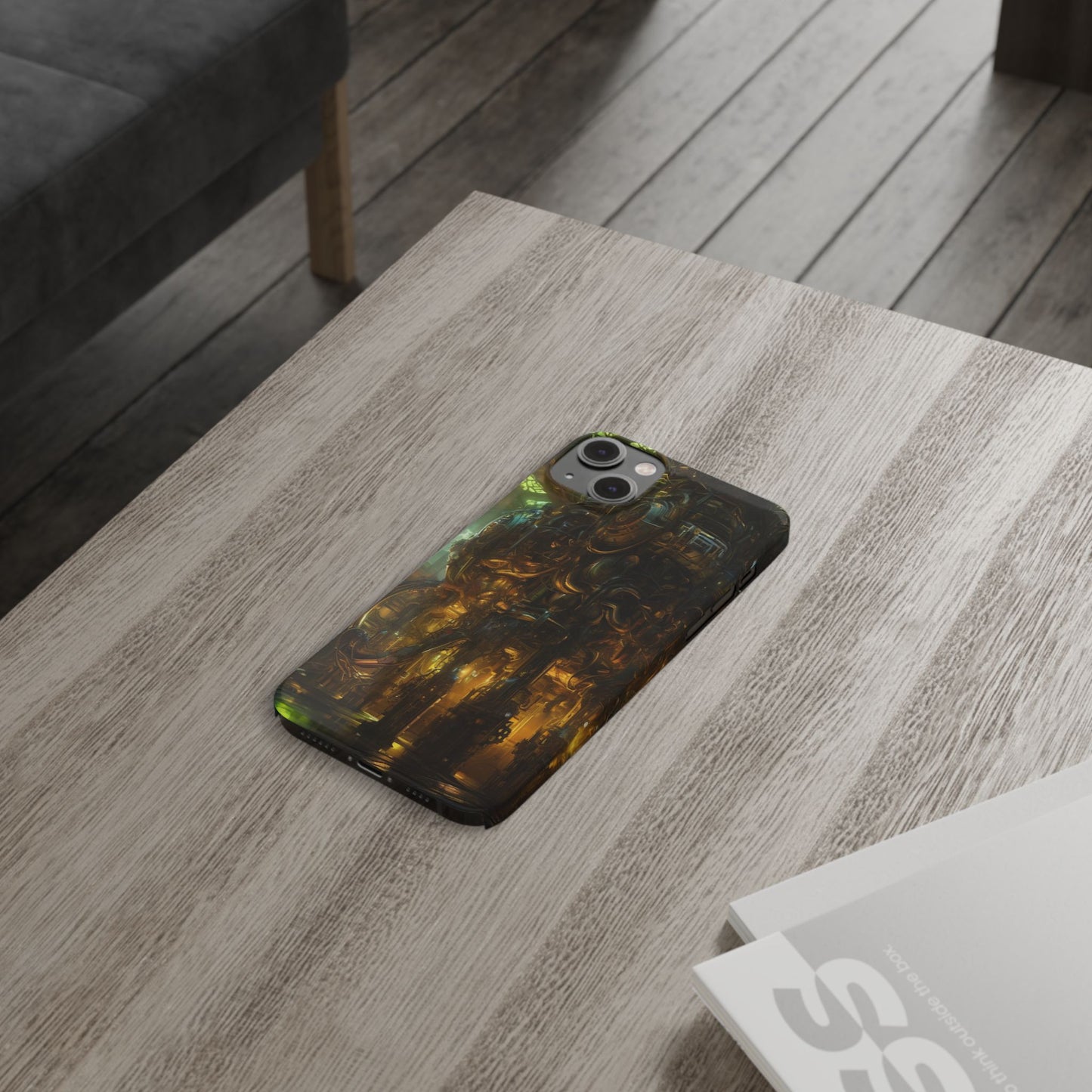 Slim Phone Case for iPhone 16 - Glossy Ultra-Thin Polycarbonate