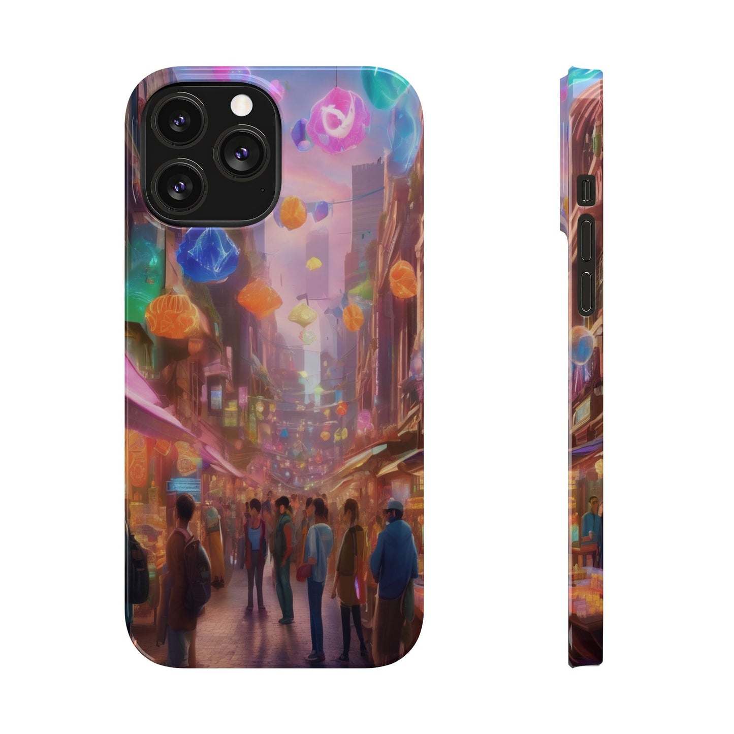 Ultra-Slim Glossy iPhone 16 Phone Case