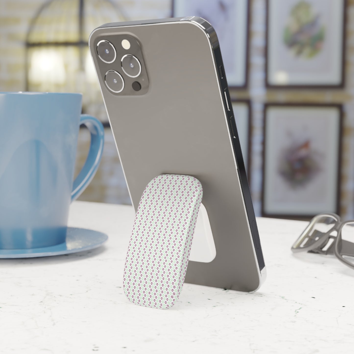 Phone Grip & Kickstand: Click-On Holder