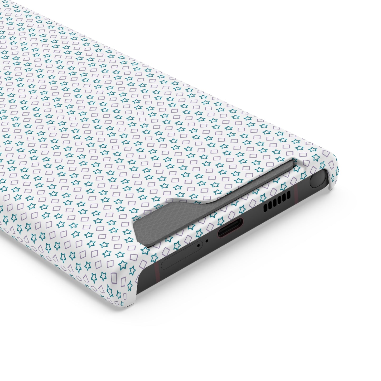 Phone Case with Card Holder – Polycarbonate, Matte/Glossy