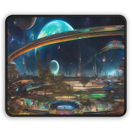 Gaming Mouse Pad 9x7 Neoprene with Stitched Edges