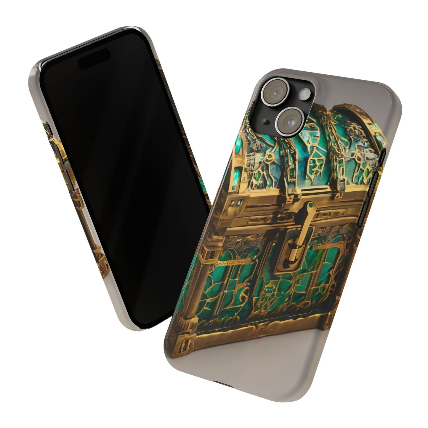 iPhone 16 Slim Phone Case: Glossy Lexan, Ultra-Slim