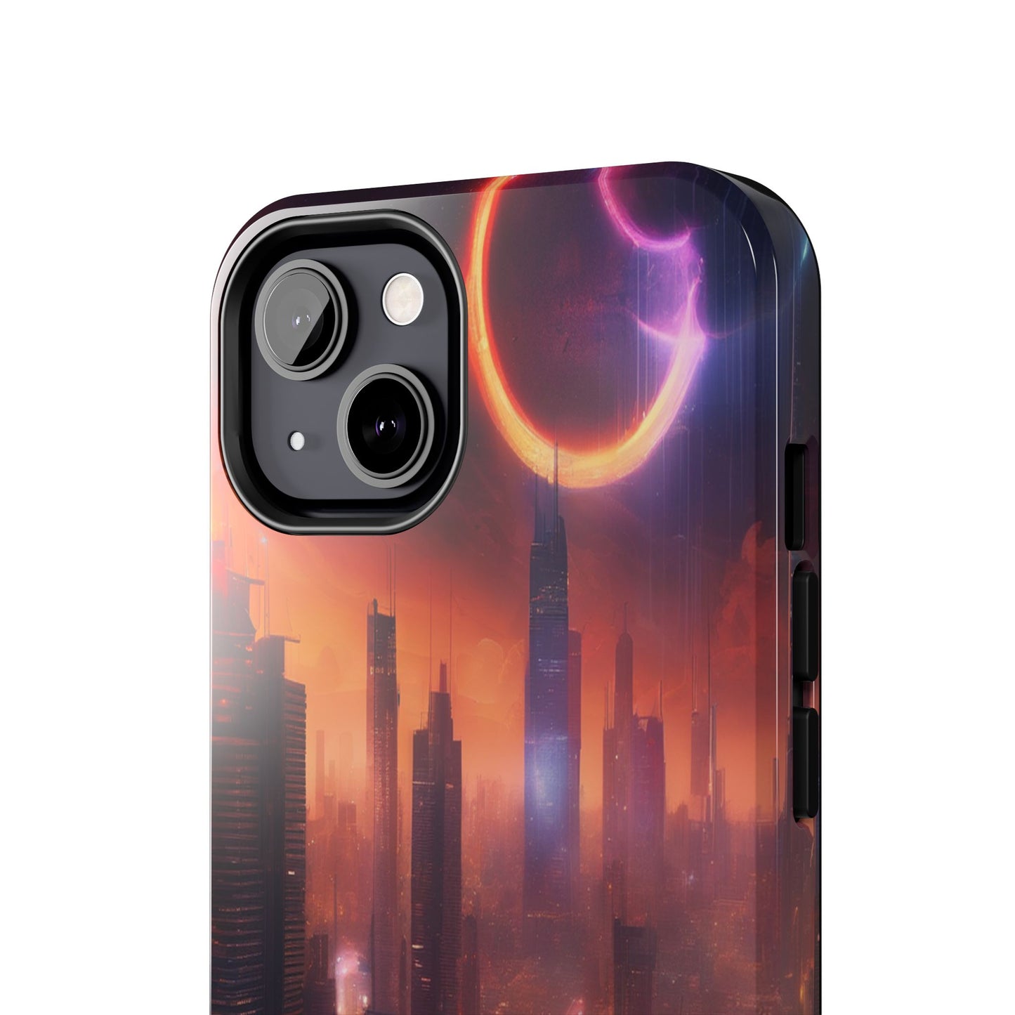 Rugged Phone Case - Impact-Resistant Dual-Layer TPU/PC, Glossy
