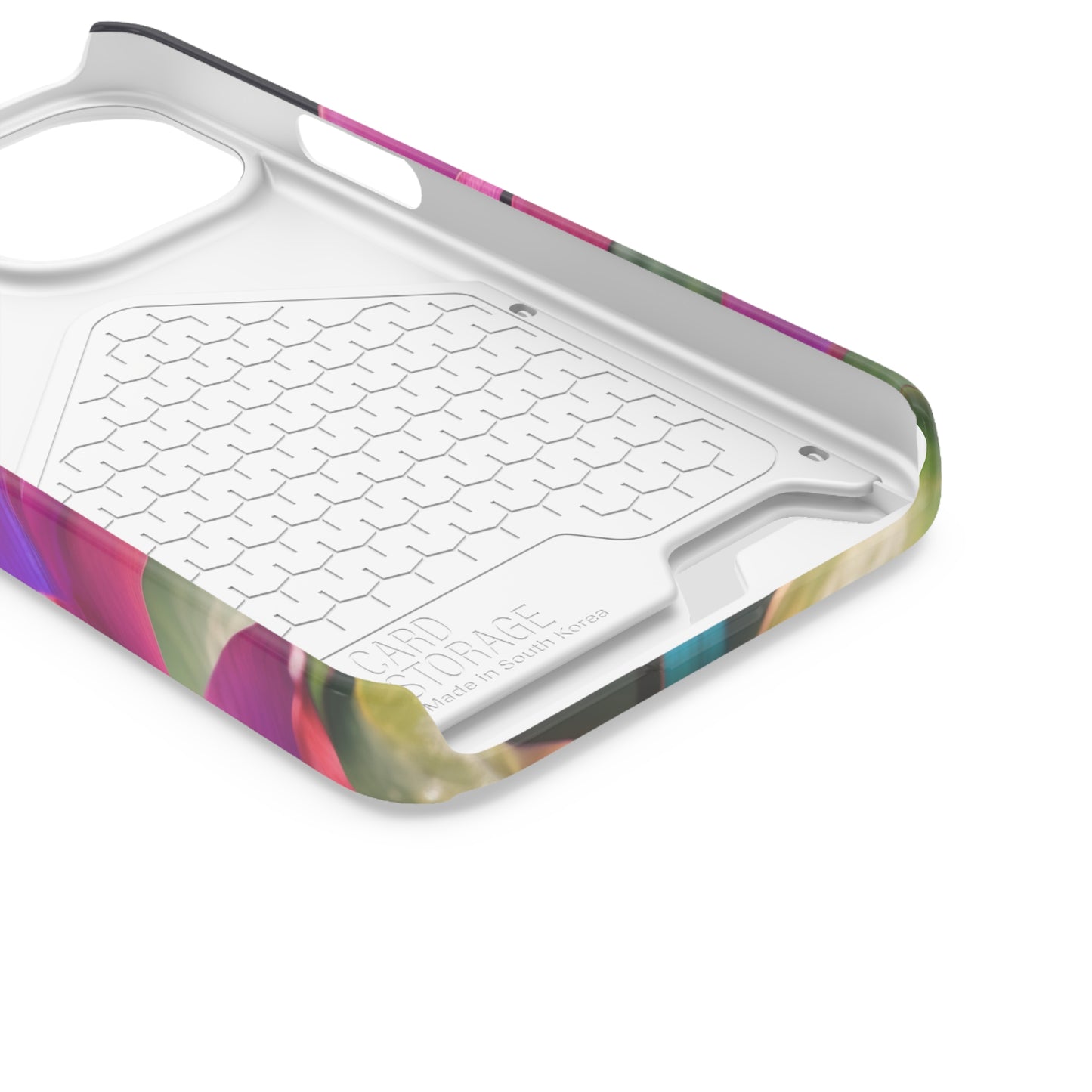 Neon Phone Case with Card Holder - MagSafe Polycarbonate Glossy/Matte