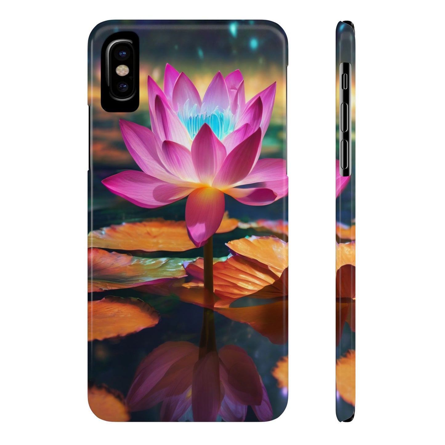 Slim Glossy Polycarbonate Phone Case for iPhone 16