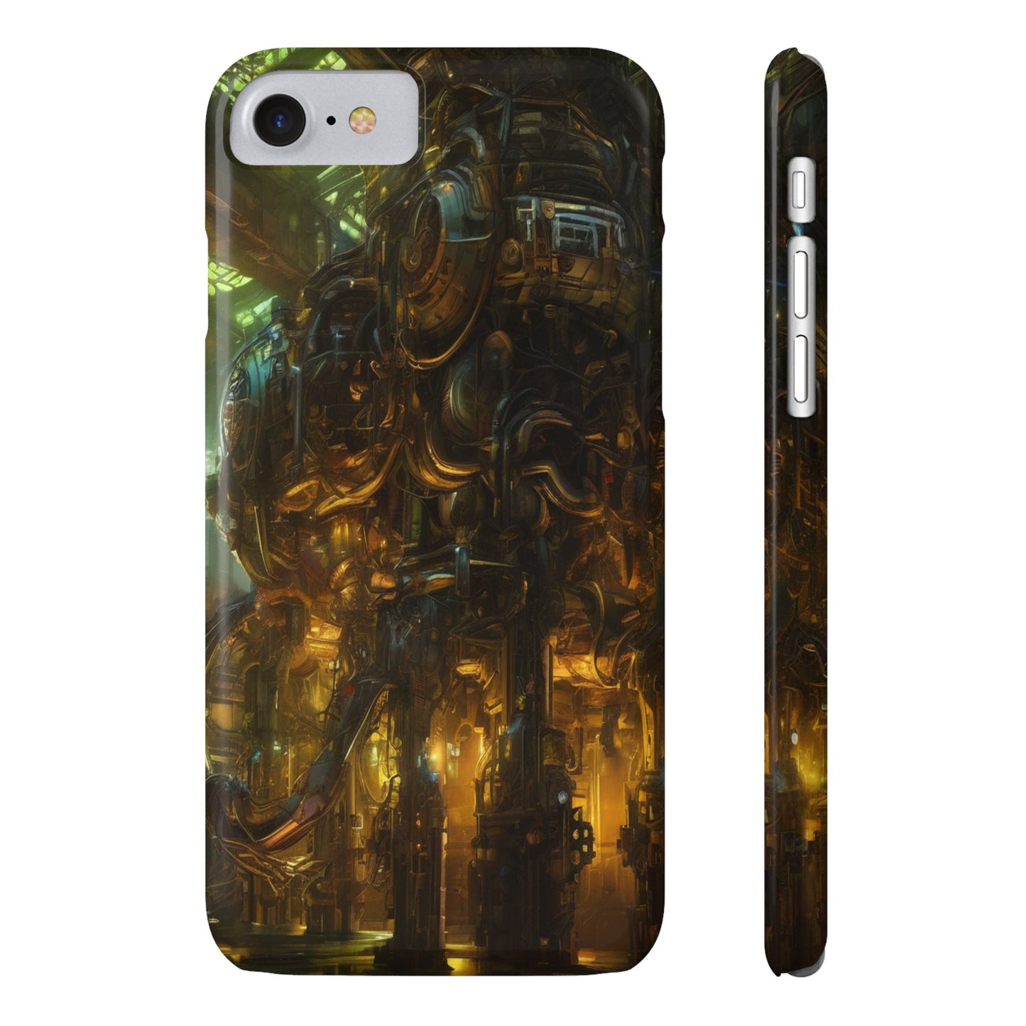 Slim Phone Case for iPhone 16 - Glossy Ultra-Thin Polycarbonate