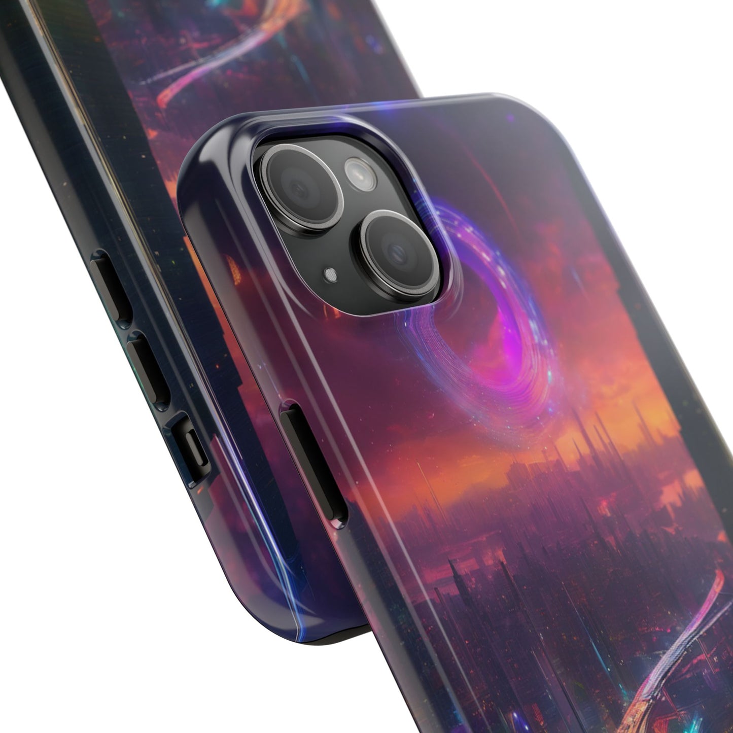 Tough Phone Case – Shockproof TPU/Polycarbonate for iPhone & Samsung