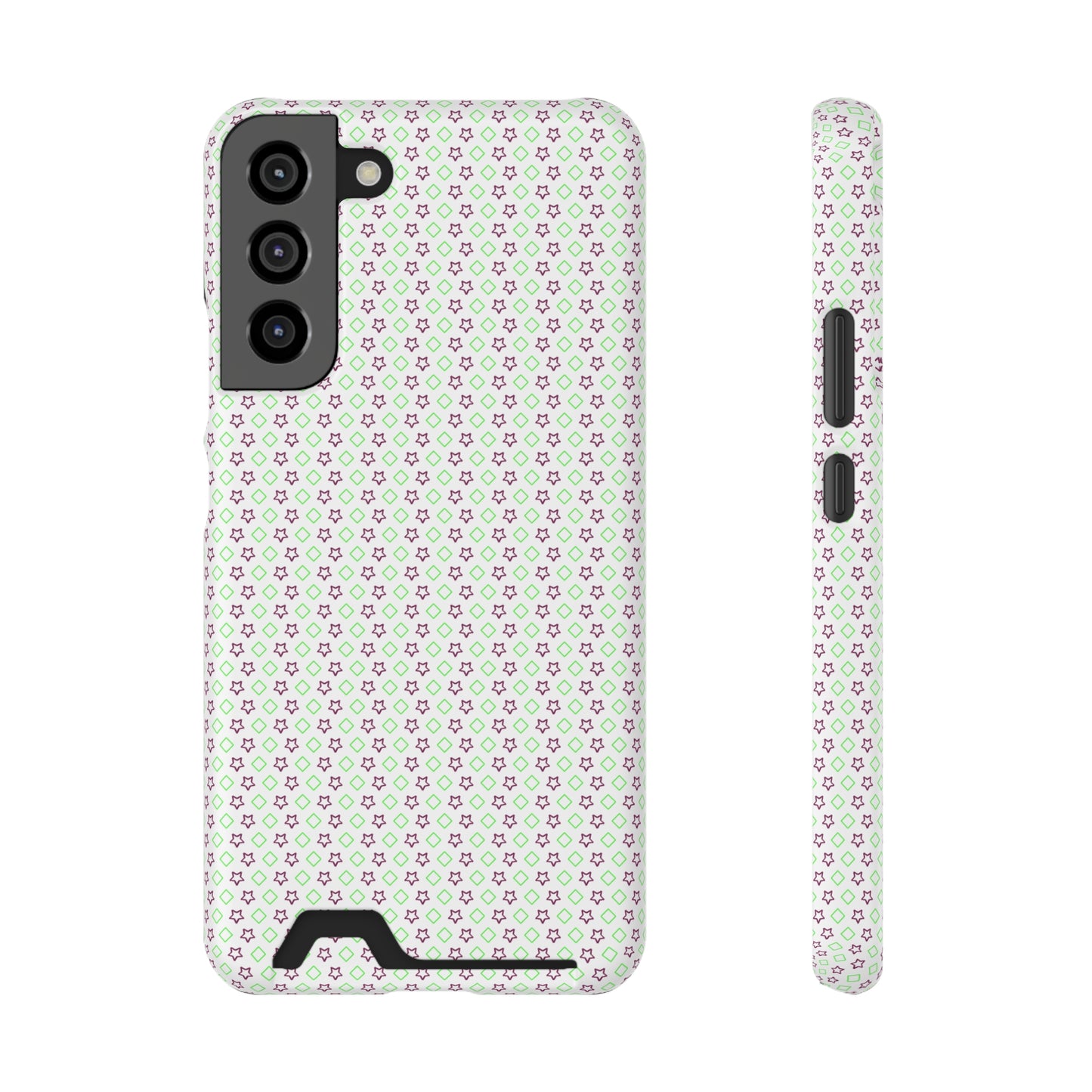 Neon Card Holder Phone Case with MagSafe - Impact-Resistant