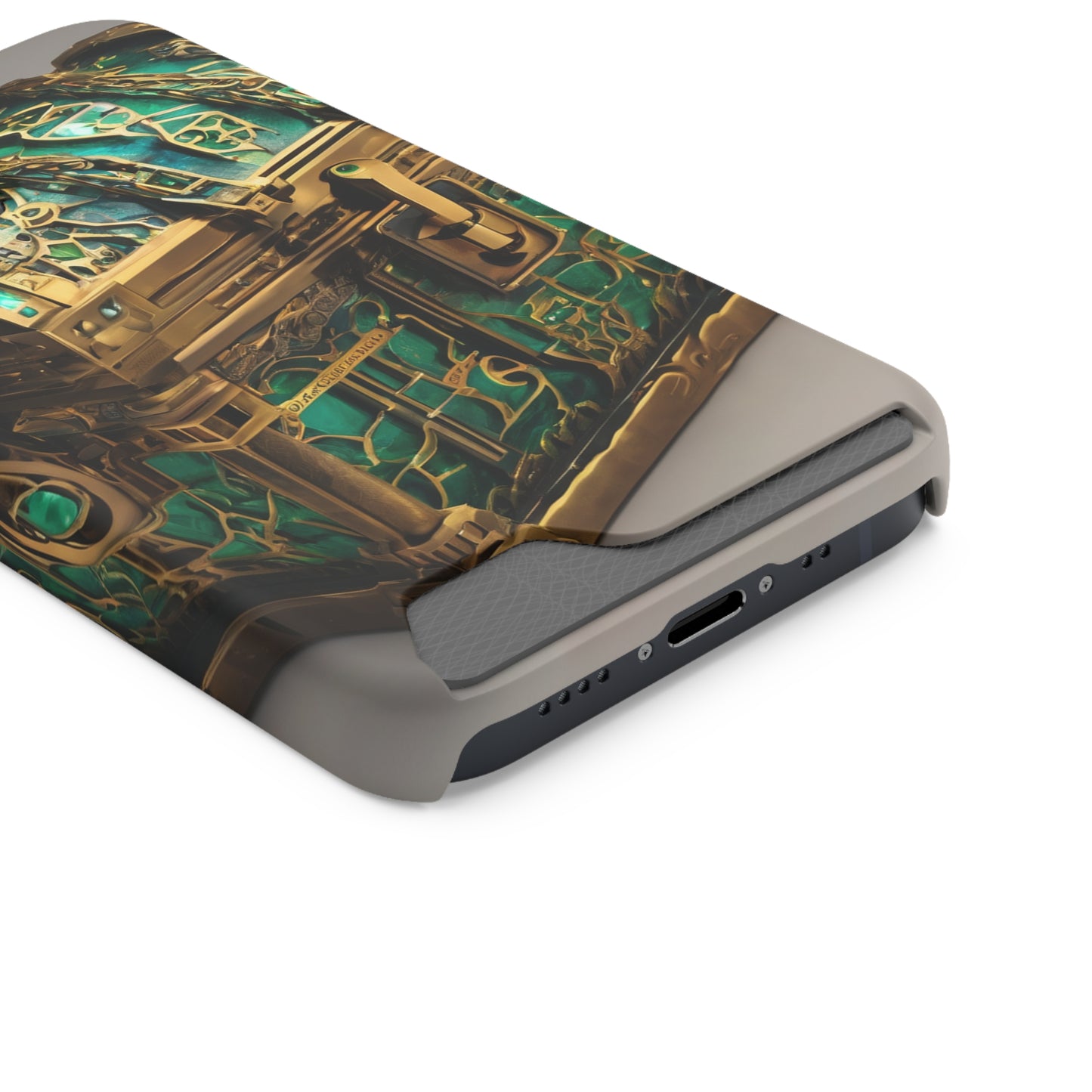 Neon MagSafe Card Holder Phone Case