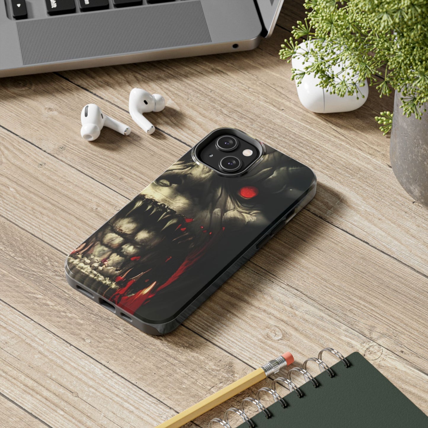 Neon Tough Phone Case - Impact-Resistant, Glossy