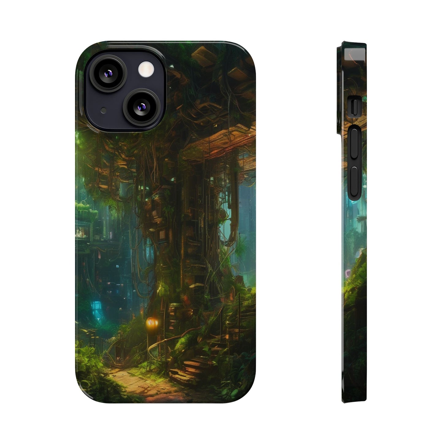 Neon Slim Phone Case for iPhone 16 Glossy Lexan