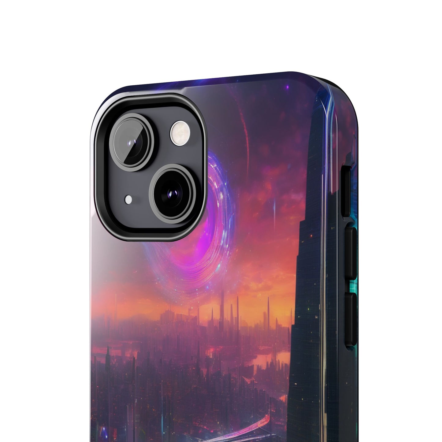 Tough Phone Case – Shockproof TPU/Polycarbonate for iPhone & Samsung