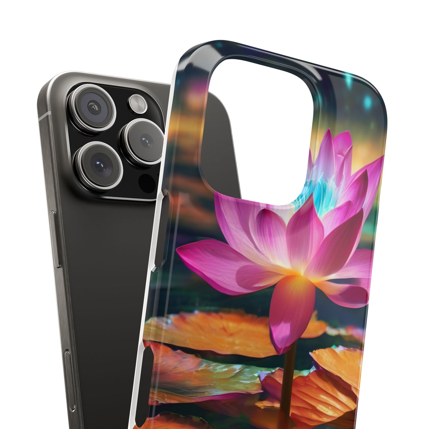 Slim Glossy Polycarbonate Phone Case for iPhone 16
