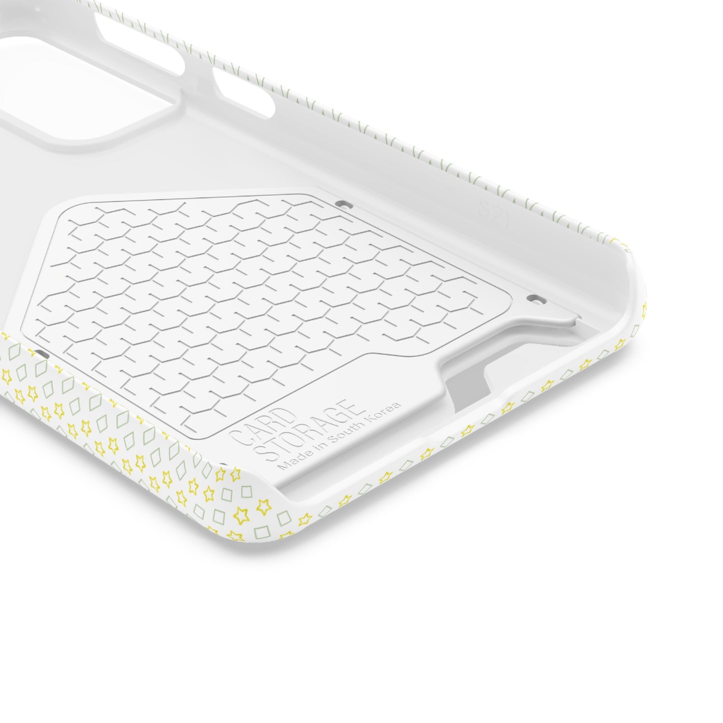 Neon Card Holder Phone Case - MagSafe, Impact-Resistant Polycarbonate