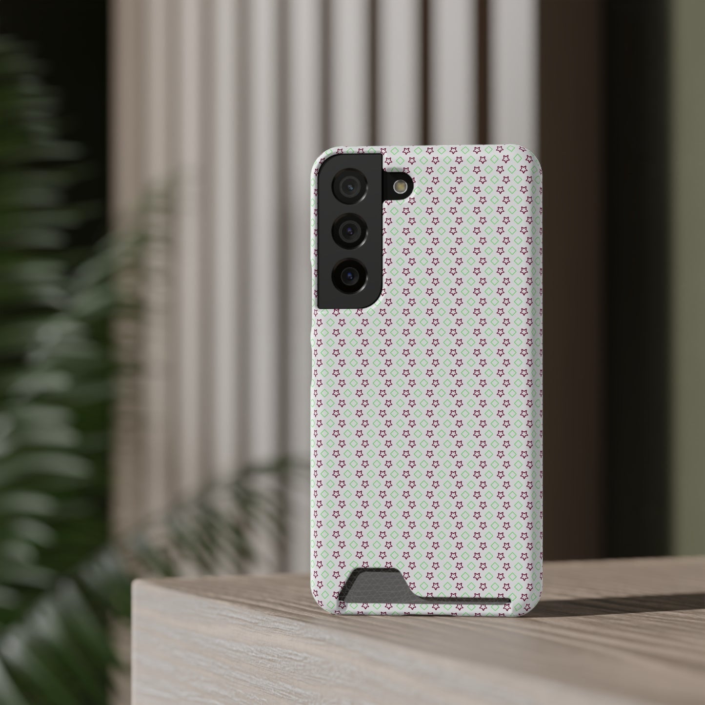 Neon Card-Holder Phone Case - Glossy/Matte Finish