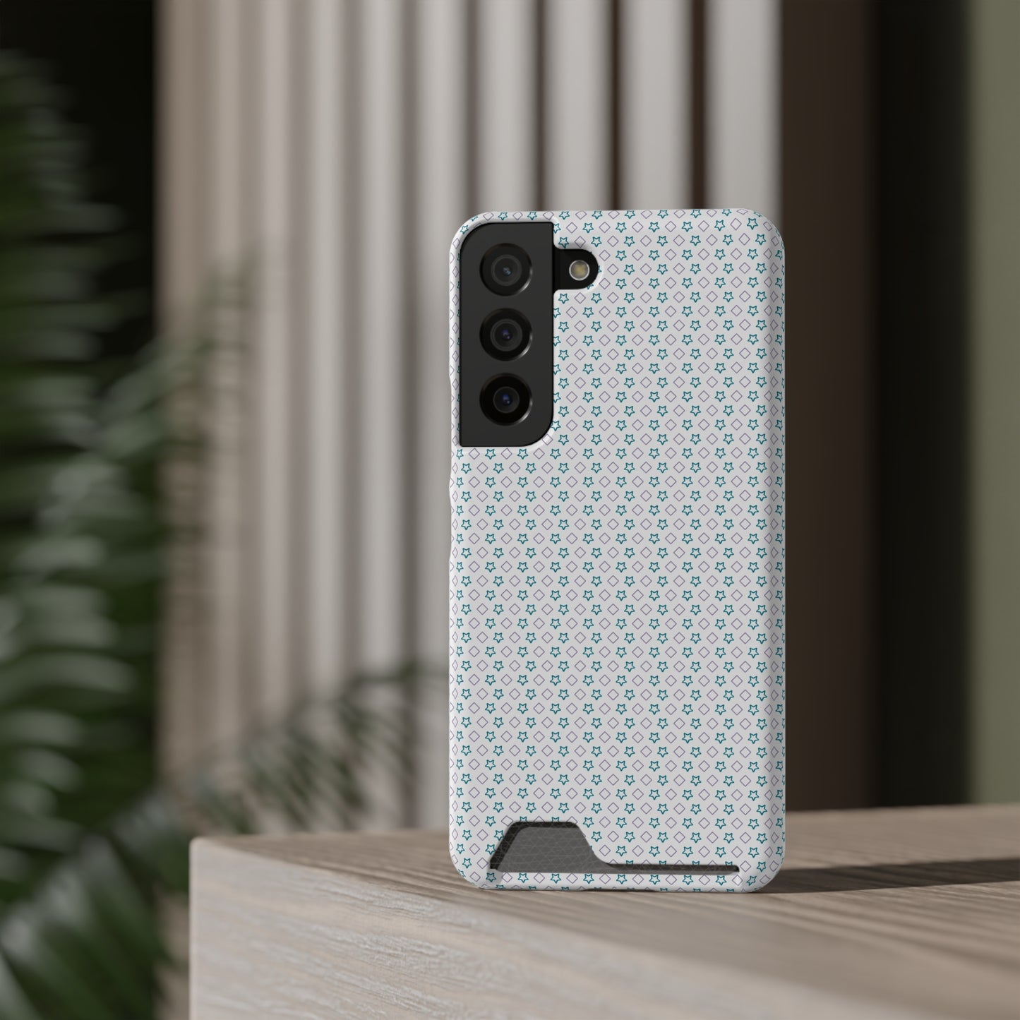 Phone Case with Card Holder – Polycarbonate, Matte/Glossy