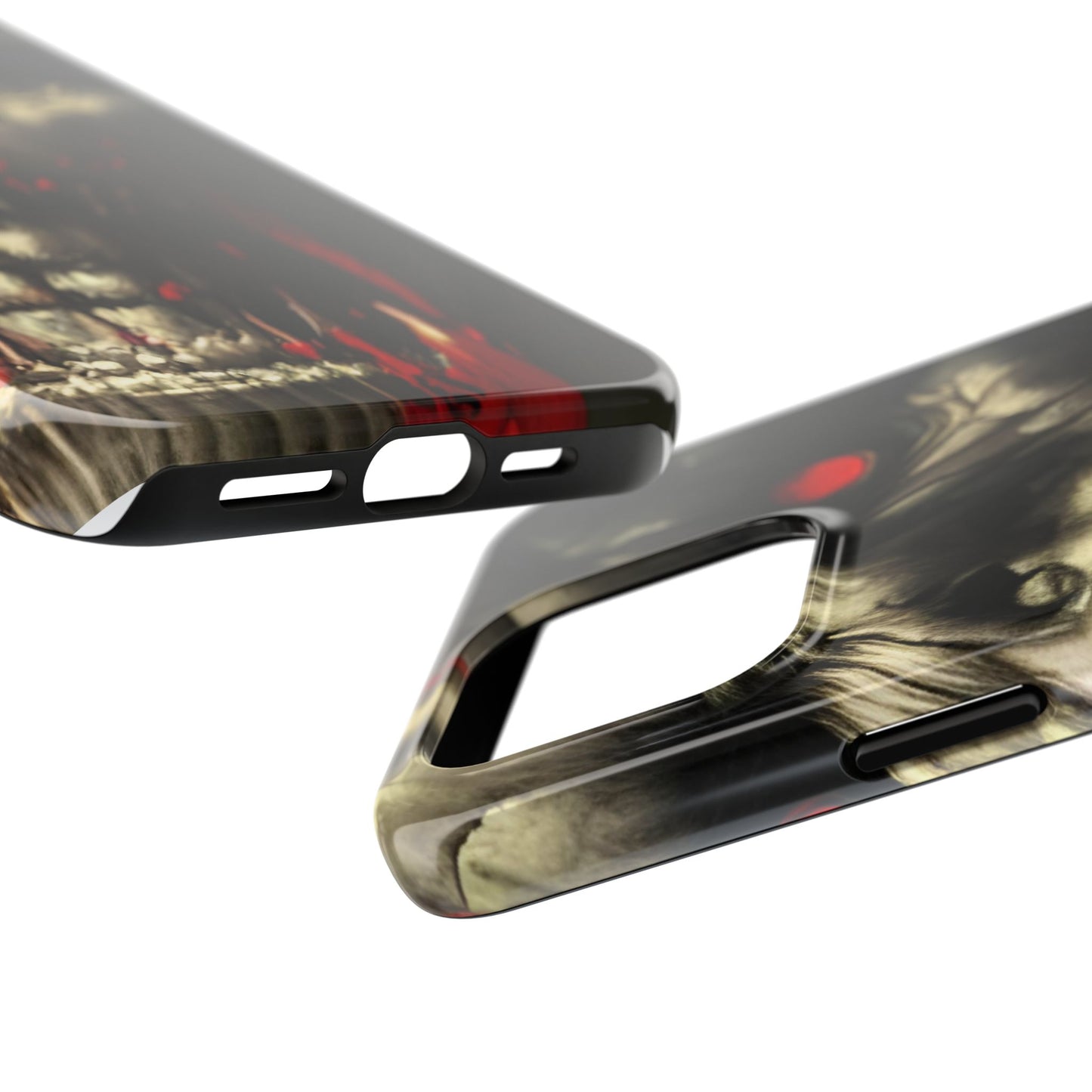 Neon Tough Phone Case - Impact-Resistant, Glossy