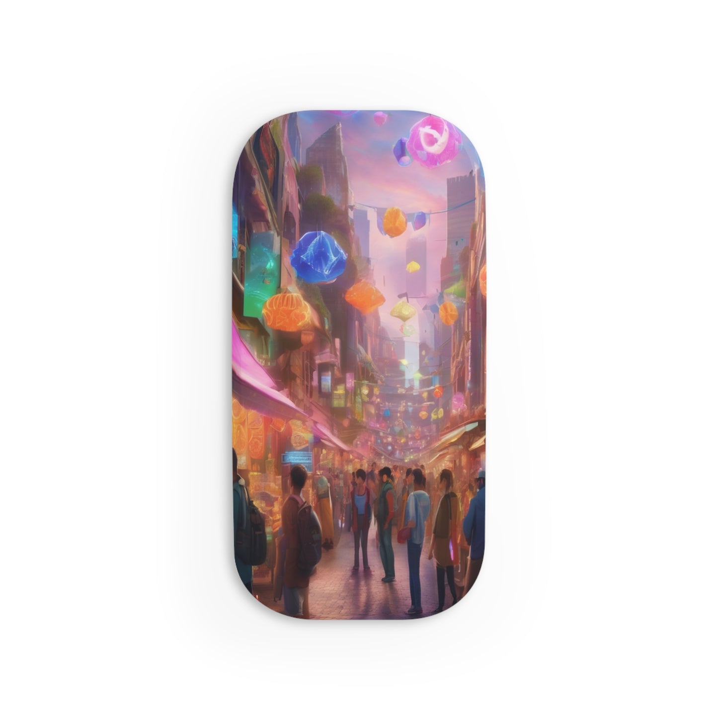 Phone Grip: Reusable Adhesive Holder & Kickstand