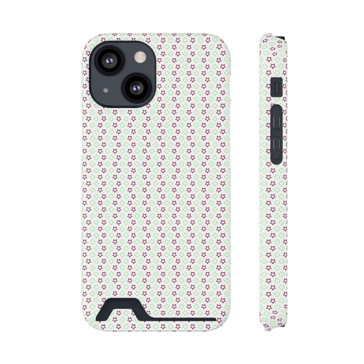 Neon Card-Holder Phone Case - Glossy/Matte Finish