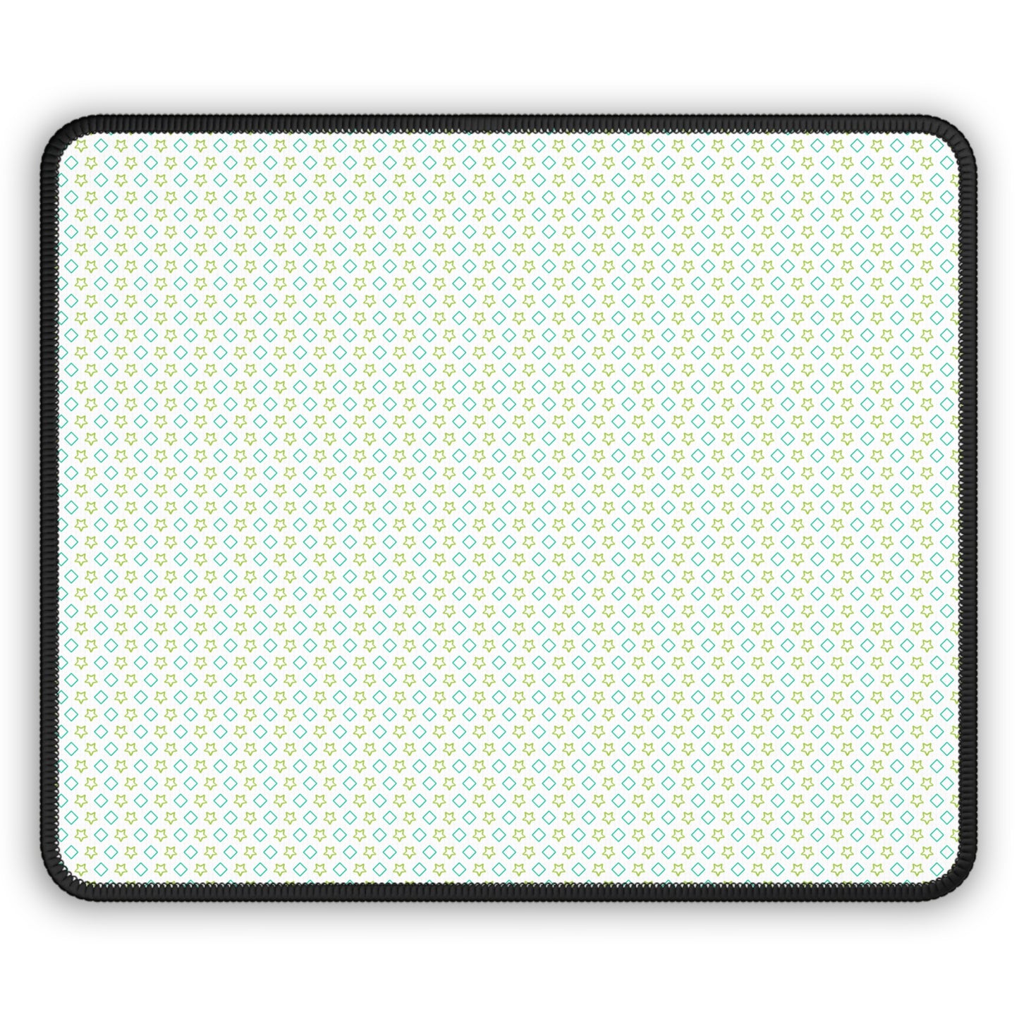 Neon Gaming Mouse Pad - 9x7in, 3mm Neoprene, Stitched Edges