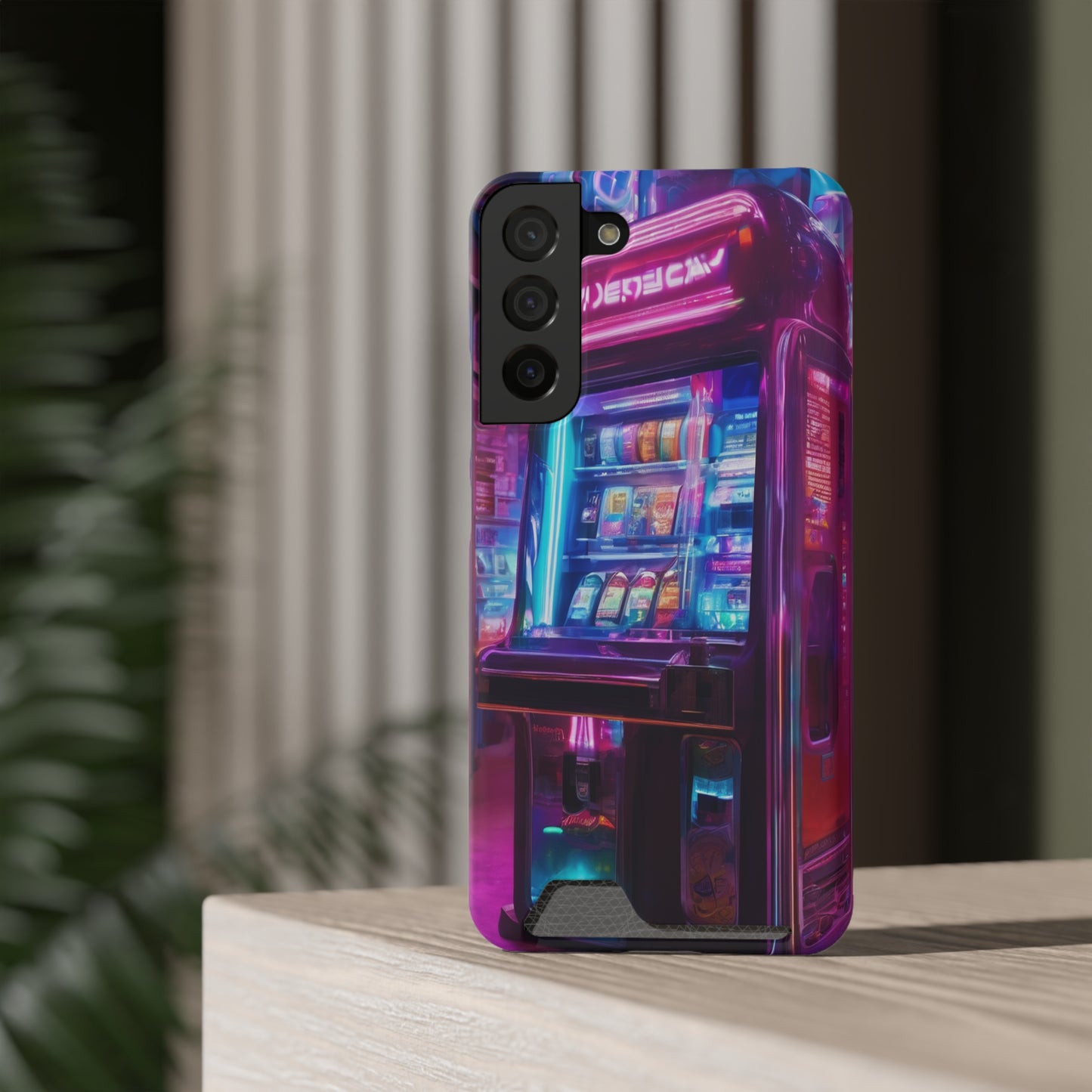 Phone Case with Card Holder – Glossy/Matte Polycarbonate