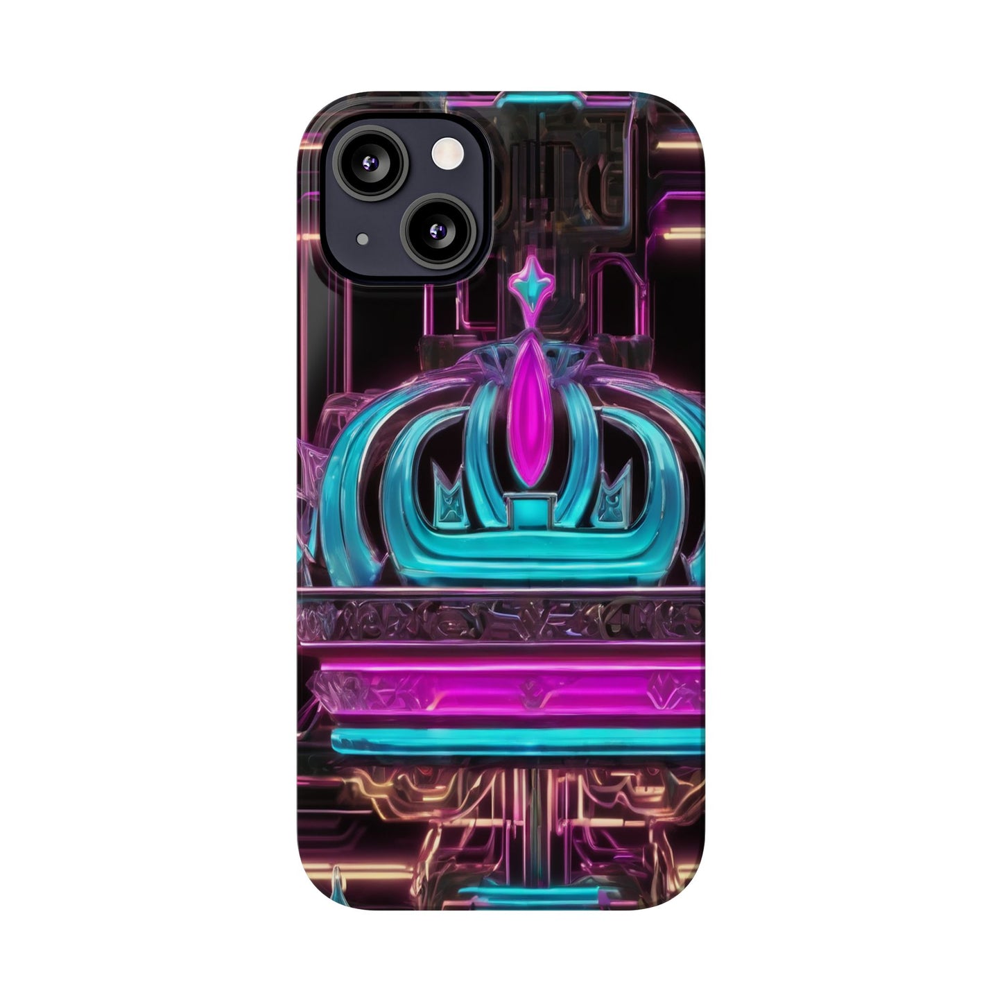 Slim Phone Case for iPhone 16 - Glossy, Lightweight, Impact-Resistant