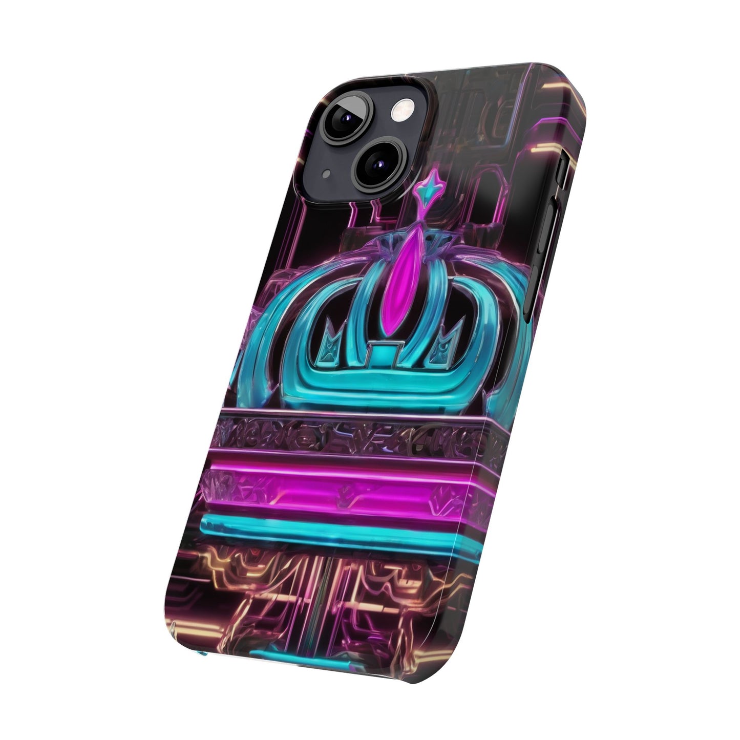 Slim Phone Case for iPhone 16 - Glossy, Lightweight, Impact-Resistant