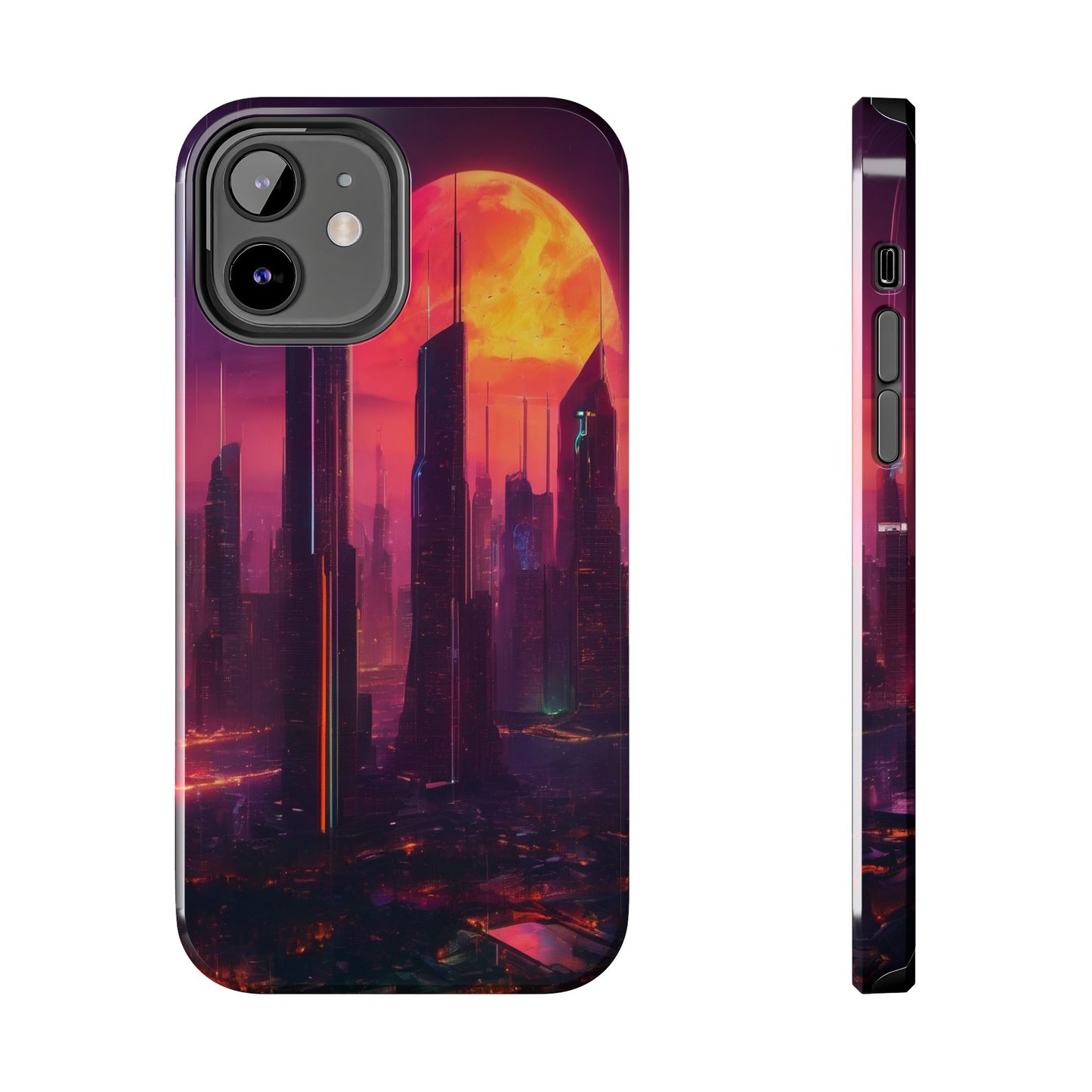 Tough Phone Case: Shockproof 2-Piece TPU/PC Shell