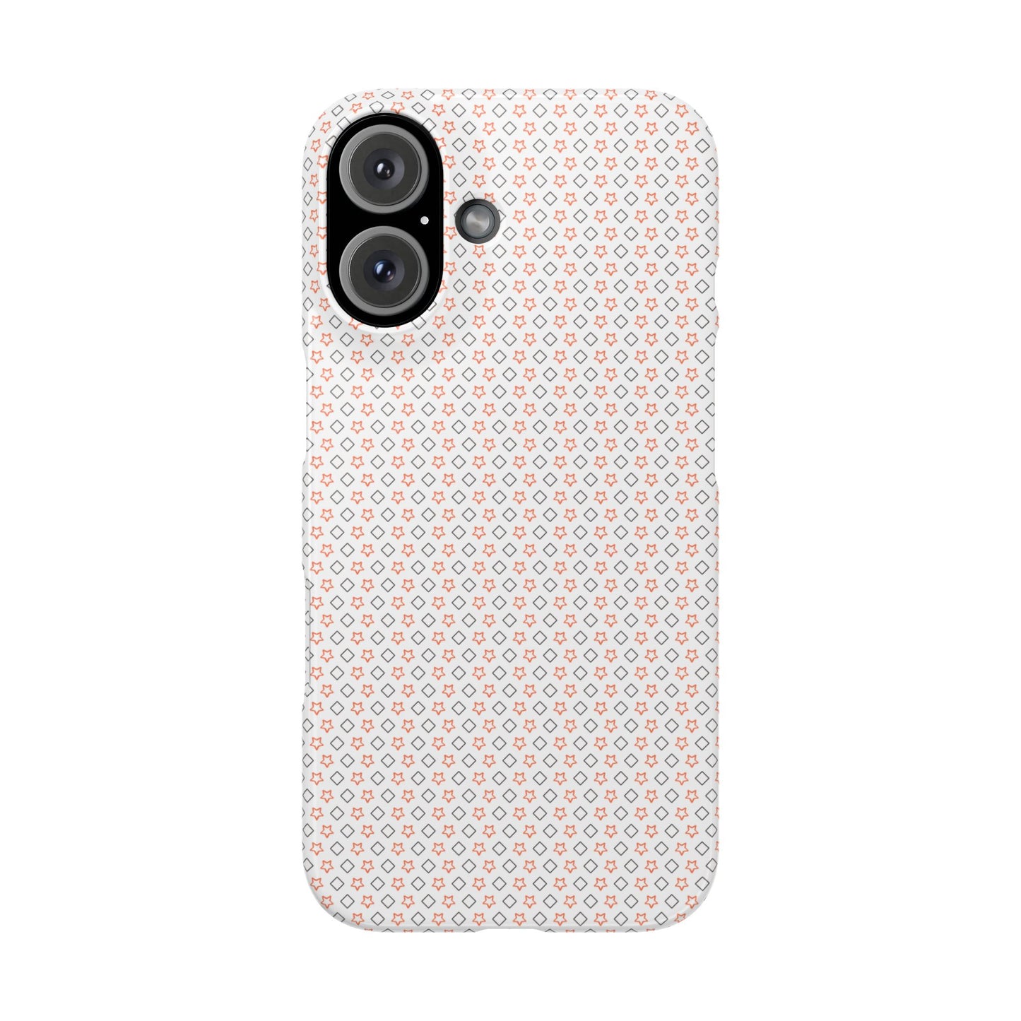 Slim Phone Case for iPhone 16 - Glossy Durable Lexan