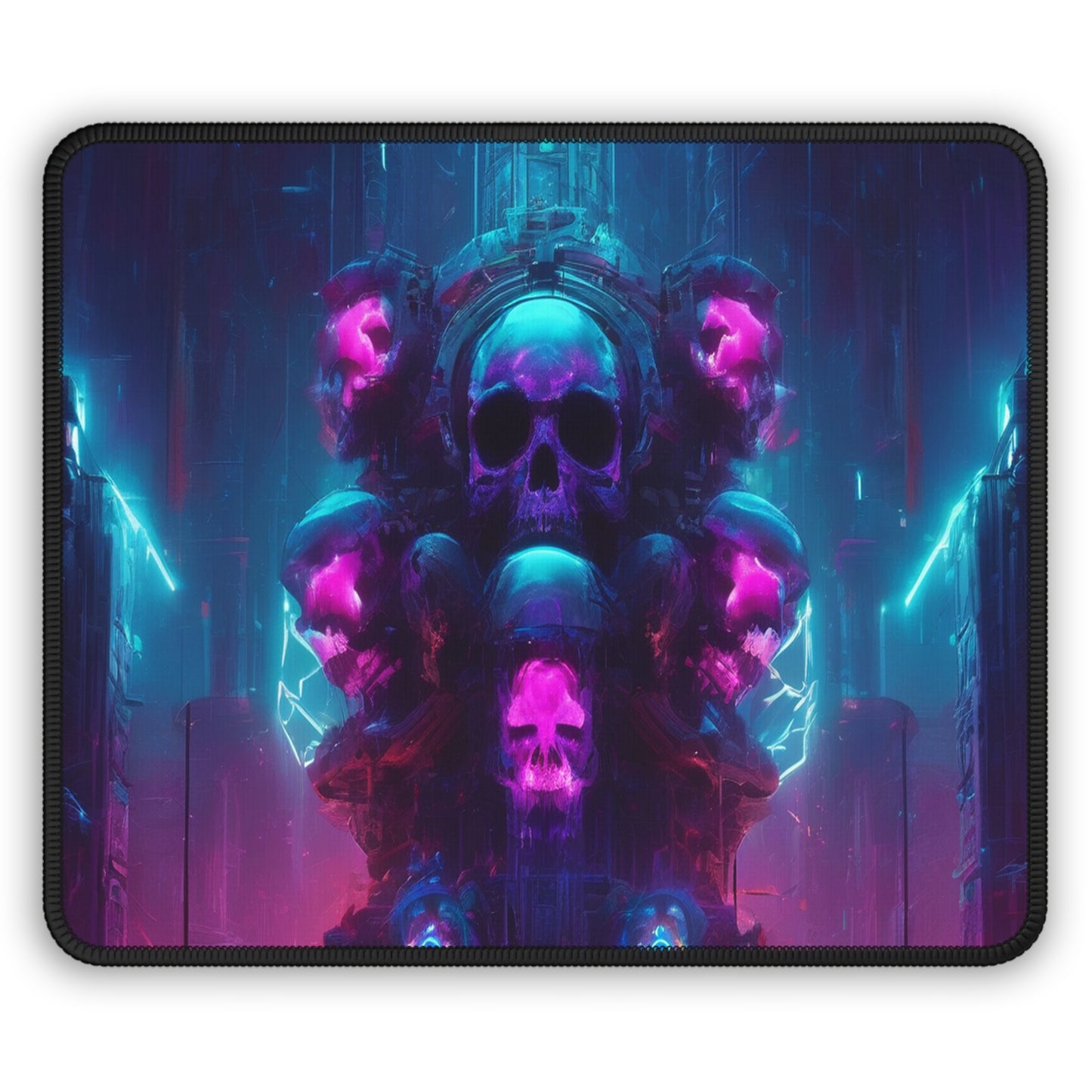 Custom Gaming Neoprene Mouse Pad 9x7, Stitched Edges