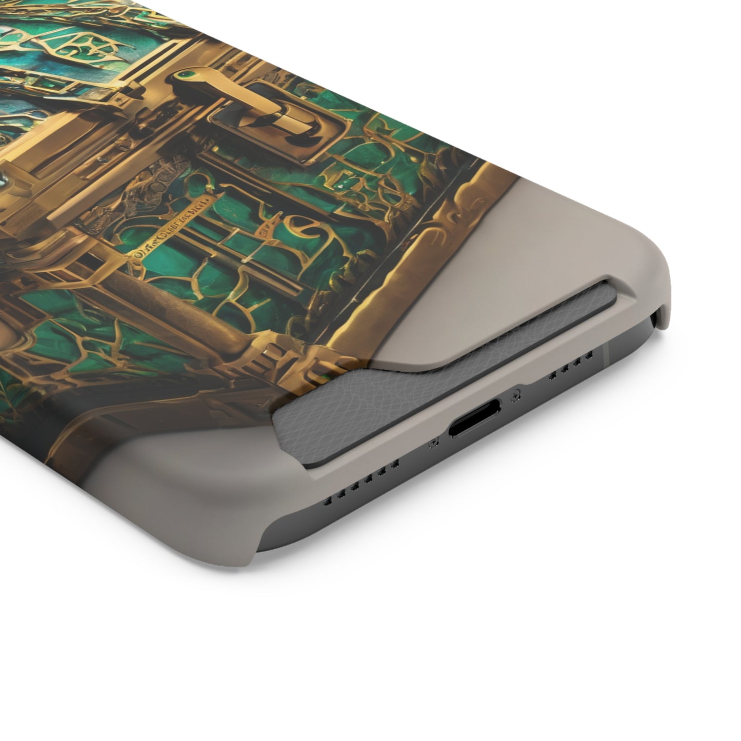 Neon MagSafe Card Holder Phone Case